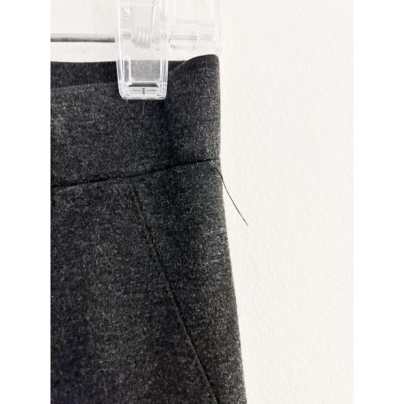 Betabrand Dark Gray Heather Bootcut Knit Stretch Yoga Dress Pants - Picture 3 of 4